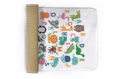 Tapis Alphabet avec animaux