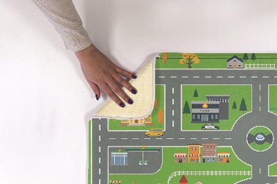 Tapis Ville avec routes