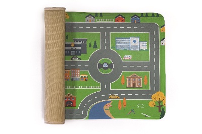 Tapis Ville avec routes