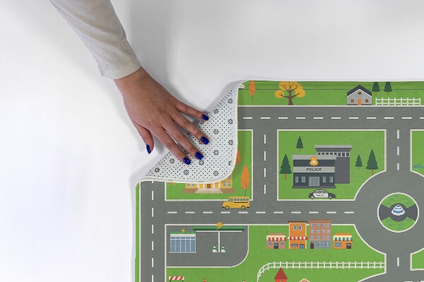 Tapis Ville avec routes