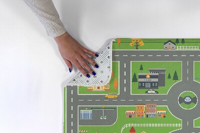 Tapis Ville avec routes