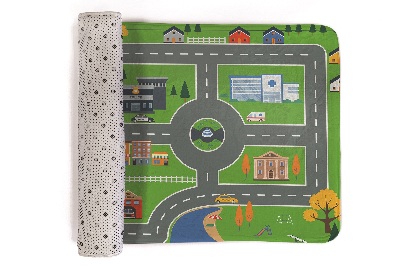 Tapis Ville avec routes