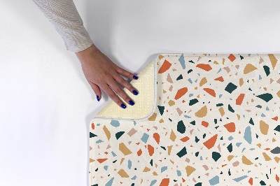 Petit tapis Motif terrazzo