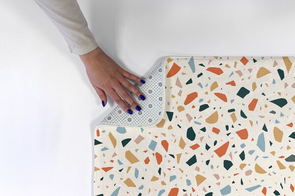 Petit tapis Motif terrazzo