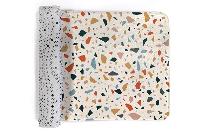 Petit tapis Motif terrazzo