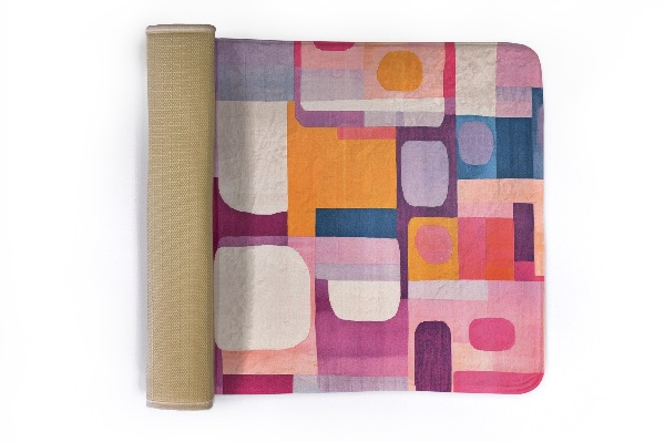 Petit tapis Motif de marbre.