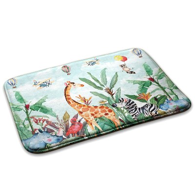 Petit tapis Animaux tropicaux