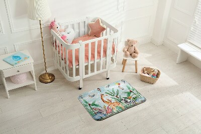 Petit tapis Animaux tropicaux