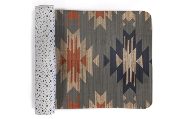 Petit tapis Motif géométrique aztèque