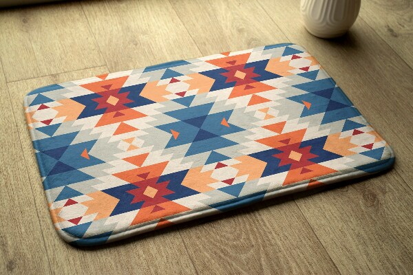 Petit tapis Motif géométrique aztèque