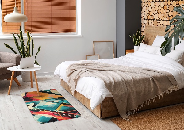 Petit tapis Graphiques géométriques abstraits
