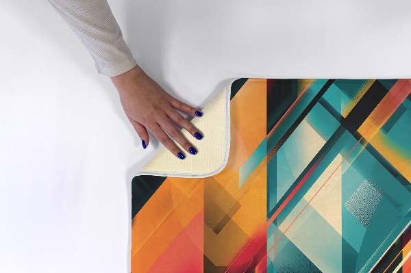 Petit tapis Graphiques géométriques abstraits