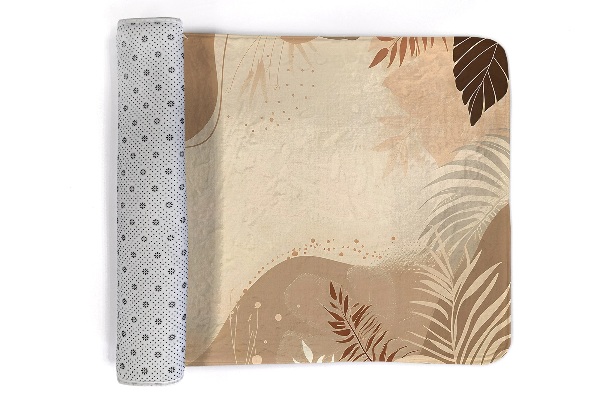 Petit tapis Feuilles et motifs