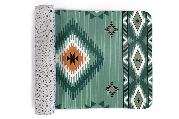 Petit tapis Motif géométrique abstrait de lignes