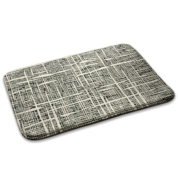 Petit tapis Motif abstrait rappelant le marbre.