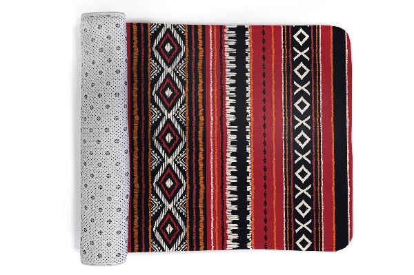 Petit tapis Motif de tissu ethnique