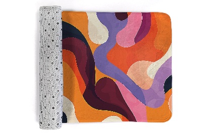 Petit tapis Motif abstrait en couleurs