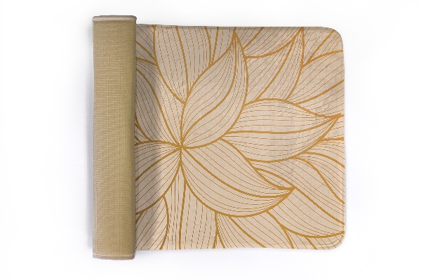 Petit tapis Motif floral avec pétales feuillus