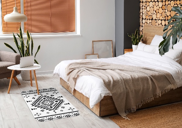 Petit tapis Motif géométrique en losange