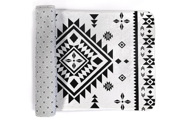 Petit tapis Motif géométrique en losange