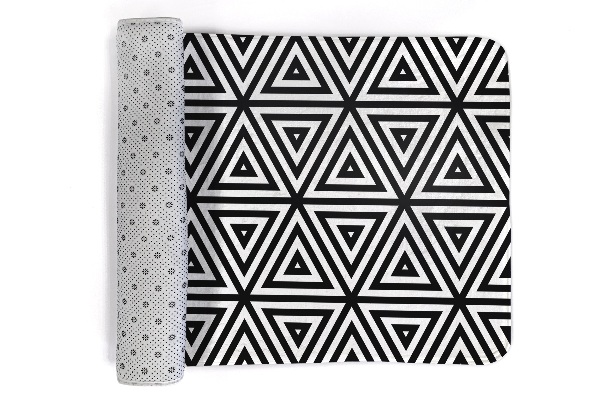 Petit tapis Mosaïque géométrique triangulaire