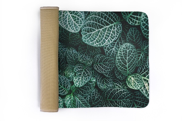 Petit tapis Feuilles avec veines