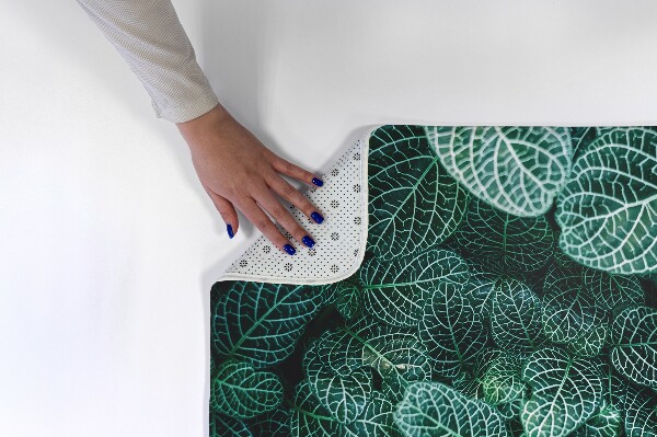 Petit tapis Feuilles avec veines