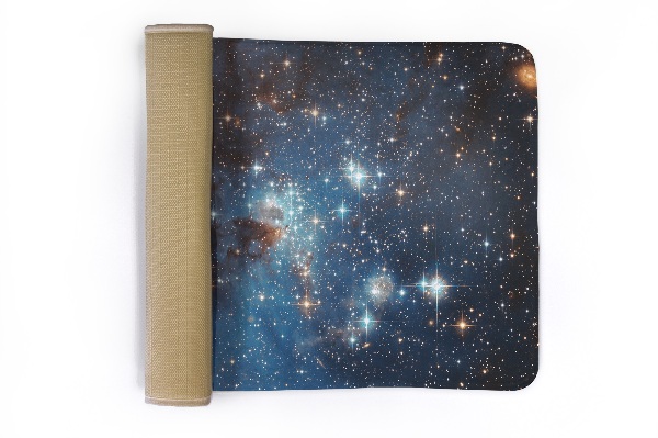 Petit tapis Étoiles et nébuleuse