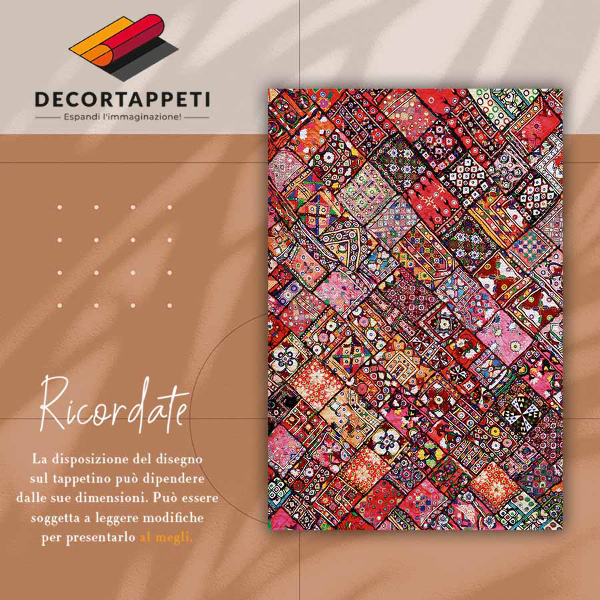 Tapis vinyle Patchwork mosaïque