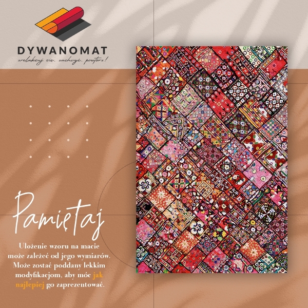 Tapis vinyle Patchwork mosaïque