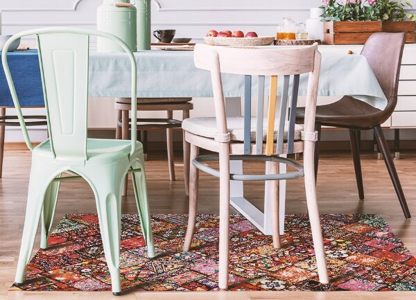 Tapis vinyle Patchwork mosaïque