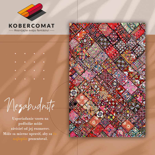 Tapis vinyle Patchwork mosaïque