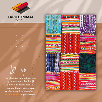 Tapis vinyle Patchwork turc