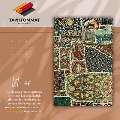 Tapis vinyle Patchwork dans un style turc