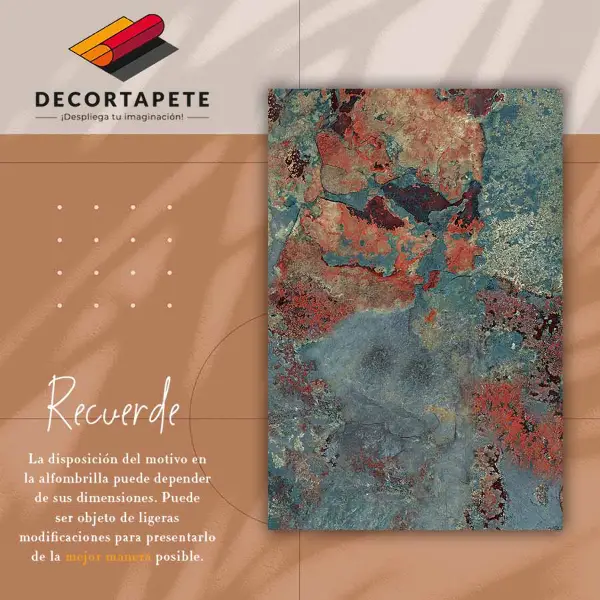 Tapis vinyle Métal corrodé