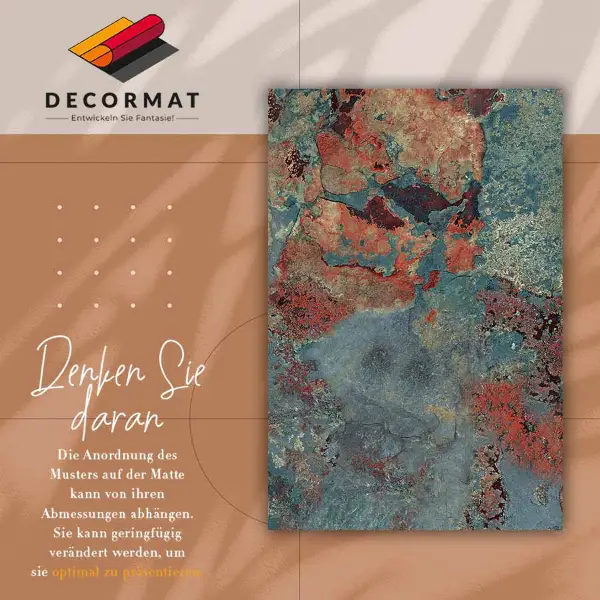 Tapis vinyle Métal corrodé