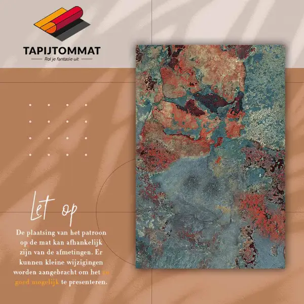Tapis vinyle Métal corrodé