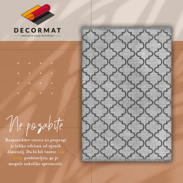 Tapis vinyle Motif géométrique oriental
