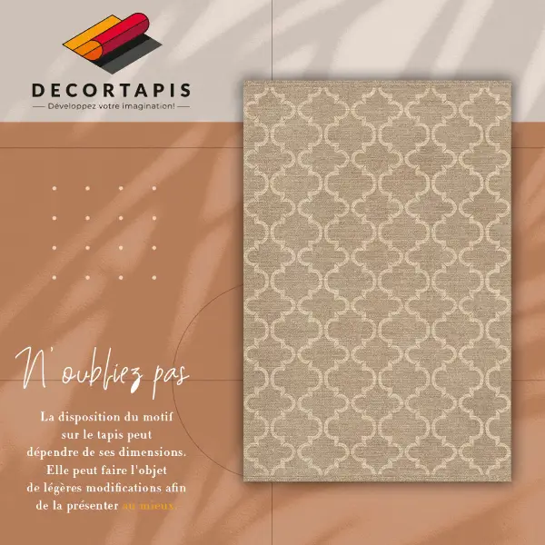 Tapis vinyle Modèle marocain