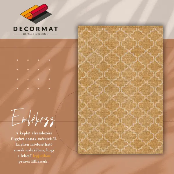 Tapis vinyle Modèle marocain