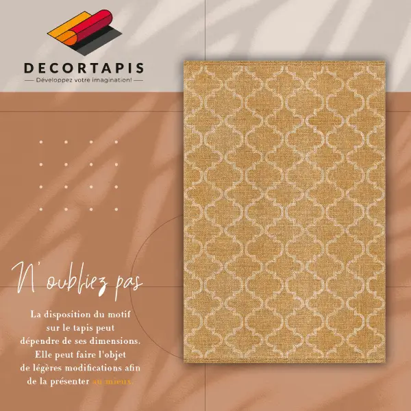 Tapis vinyle Modèle marocain