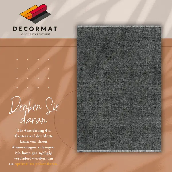 Tapis vinyle Pierre noire
