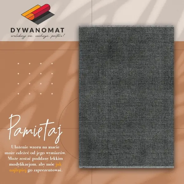 Tapis vinyle Pierre noire