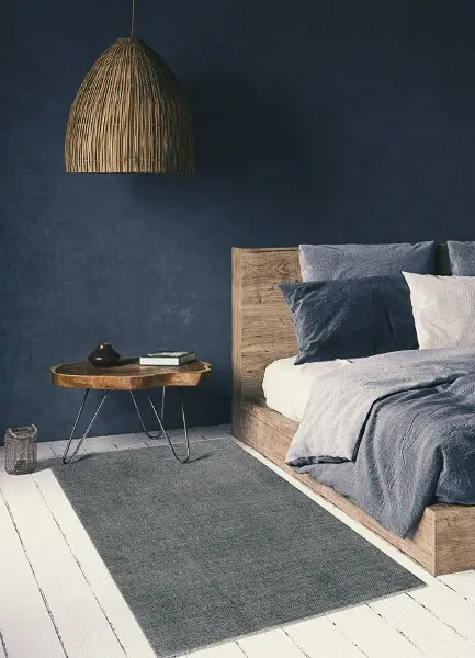 Tapis vinyle Pierre noire