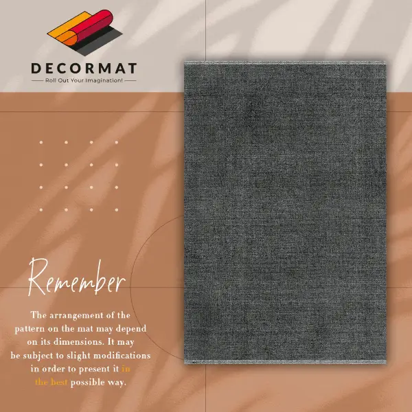 Tapis vinyle Pierre noire
