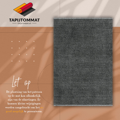 Tapis vinyle Pierre noire