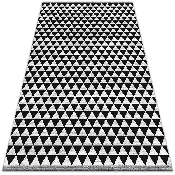 Tapis vinyle Modèle triangle