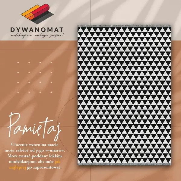 Tapis vinyle Modèle triangle