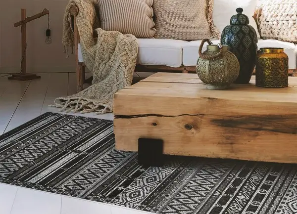 Tapis vinyl Petite losange