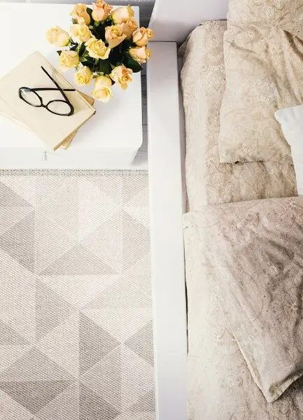 Tapis en vinyle Triangles et carrés